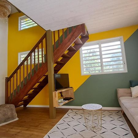 La Libellule Caribeenne- Duplex Et Piscine Sainte-Rose Extérieur photo